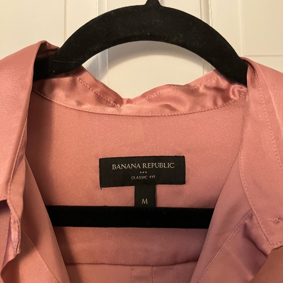 Pink Button-Up Blouse - Picture 2 of 3